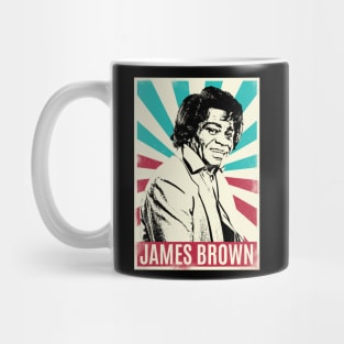 Vintage Retro James Brown Mug